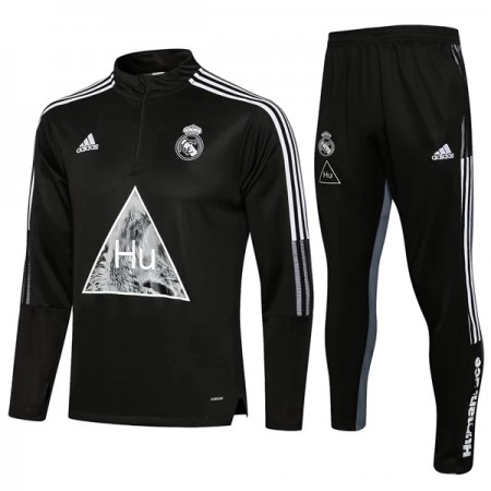 Real Madrid Training Huppari Suits 2021-22 Musta 1/4-Zip